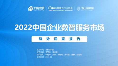 2022中国企业数智服务市场趋势洞察报告